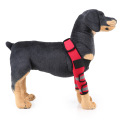 Pet Knie Block Hund Ellbogen Beschützer mit reflektierenden Strichen Hundechirurgischer Verletzungsschutzscheide